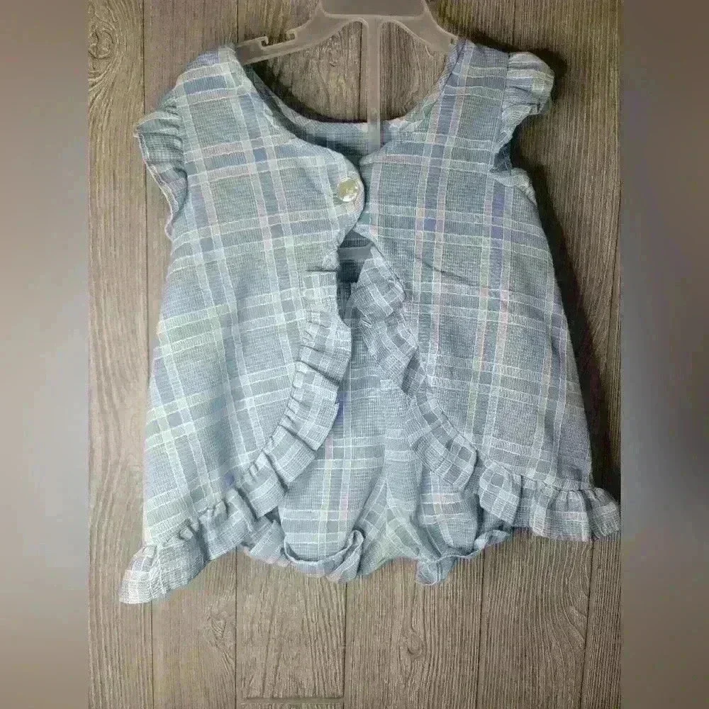 Vintage 1970s Yardbritches‎ by Editex girls tank top and bloomers size 4